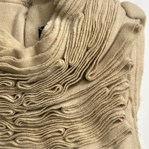 Robert Rodriguez Wool Pleated Sleeveless Sheath Dress Sz 8 - Picture 6 of 10